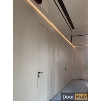Aluminium LED Shadow Gap Profile – Recessed Wall-to-Ceiling Lighting Solution for Developers